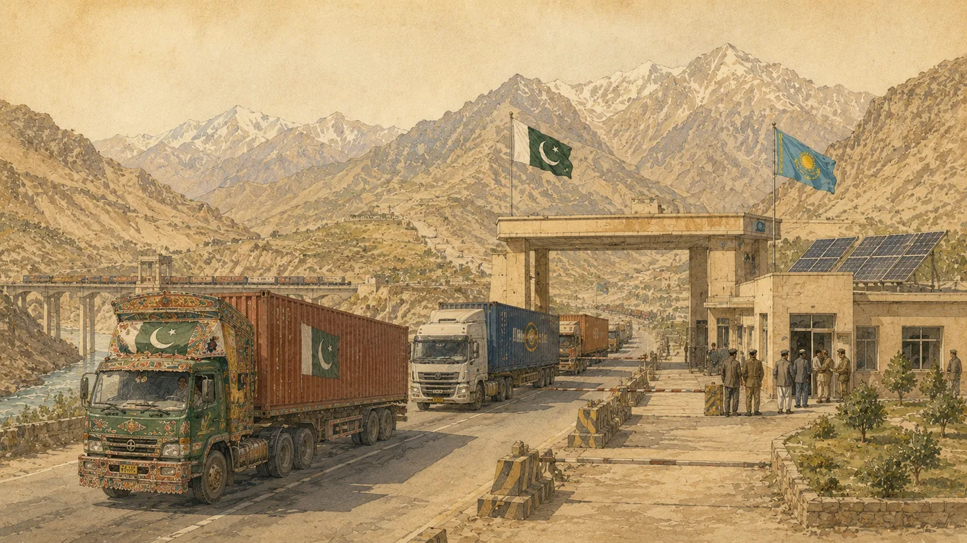 Afghanistan : reliefs, routes de montagne, frontière et échanges sous forte contrainte géographique.