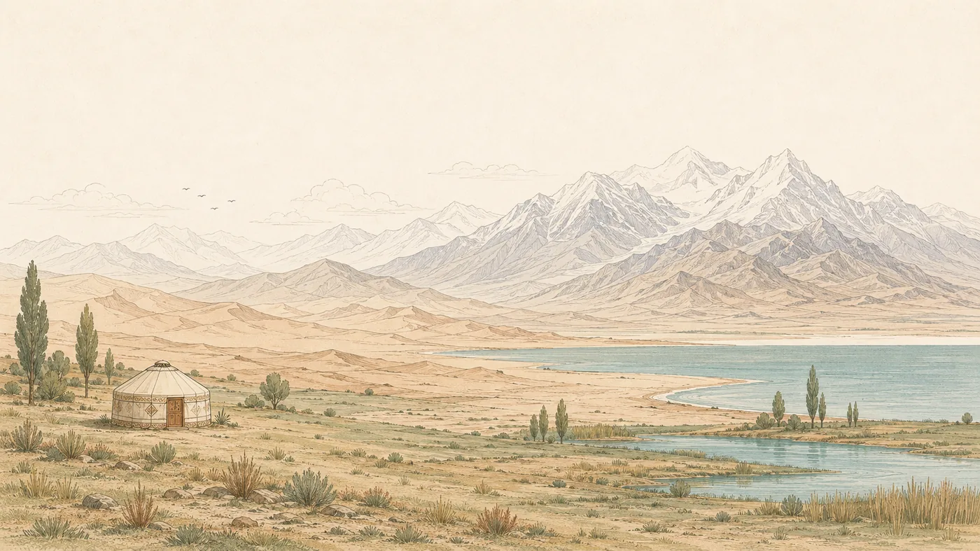 Reliefs, désert et horizons intérieurs