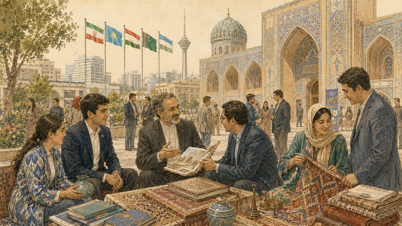 Iran : dialogue culturel, patrimoine urbain vivant et liens régionaux contemporains.