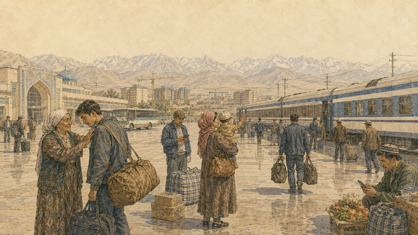 Migrations & diaspora : mobilités contemporaines, départs, retours, familles et circulations régionales.
